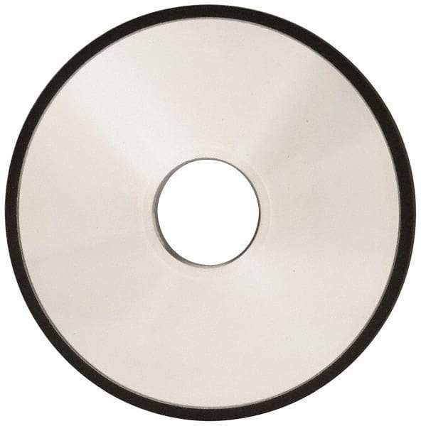 Made in USA - 5" Diam x 1-1/4" Hole x 1/4" Thick, N Hardness, 100 Grit Surface Grinding Wheel - Diamond, Type 1A1, Fine Grade - All Tool & Supply