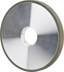 Made in USA - 5" Diam x 1-1/4" Hole x 1/2" Thick, N Hardness, 220 Grit Surface Grinding Wheel - Diamond, Type 1A1, Very Fine Grade - All Tool & Supply