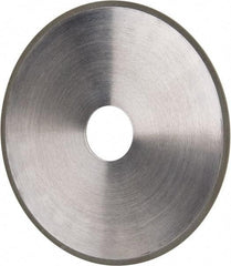 Made in USA - 6" Diam x 1-1/4" Hole x 1/16" Thick, N Hardness, 220 Grit Surface Grinding Wheel - Diamond, Type 1A1, Very Fine Grade - All Tool & Supply