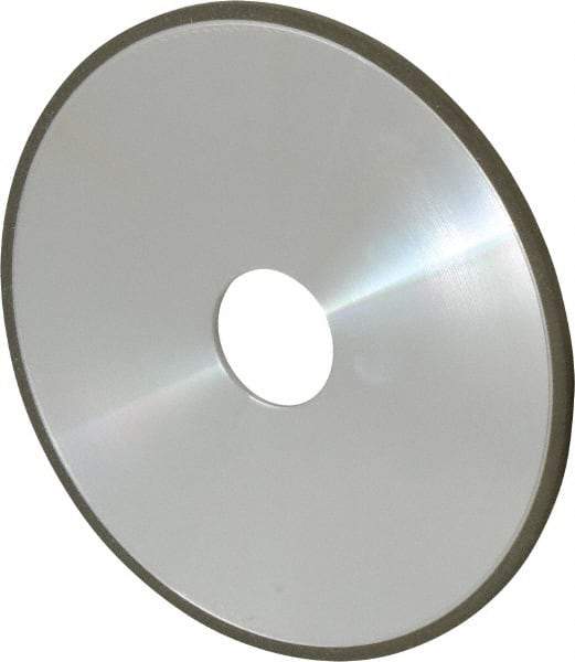 Made in USA - 6" Diam x 1-1/4" Hole x 1/8" Thick, N Hardness, 100 Grit Surface Grinding Wheel - Diamond, Type 1A1, Fine Grade - All Tool & Supply