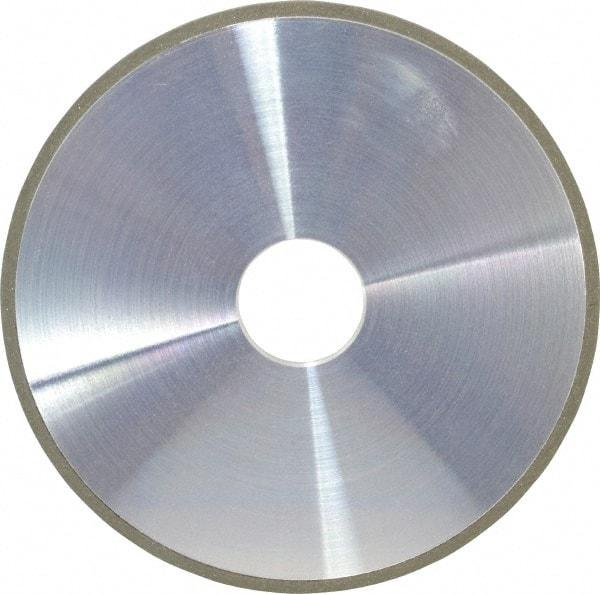 Made in USA - 6" Diam x 1-1/4" Hole x 3/16" Thick, N Hardness, 100 Grit Surface Grinding Wheel - Diamond, Type 1A1, Fine Grade - All Tool & Supply