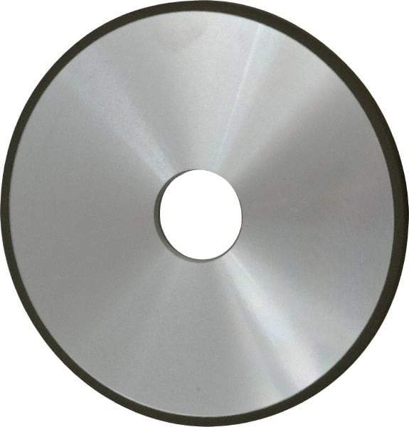 Made in USA - 6" Diam x 1-1/4" Hole x 1/4" Thick, N Hardness, 220 Grit Surface Grinding Wheel - Diamond, Type 1A1, Very Fine Grade - All Tool & Supply