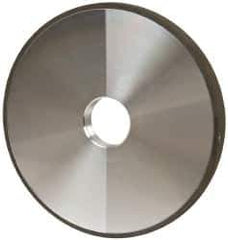 Made in USA - 6" Diam x 1-1/4" Hole x 1/2" Thick, N Hardness, 100 Grit Surface Grinding Wheel - Diamond, Type 1A1, Fine Grade - All Tool & Supply