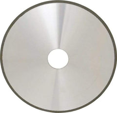 Made in USA - 7" Diam x 1-1/4" Hole x 1/8" Thick, N Hardness, 100 Grit Surface Grinding Wheel - Diamond, Type 1A1, Fine Grade - All Tool & Supply