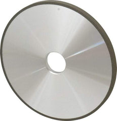 Made in USA - 7" Diam x 1-1/4" Hole x 3/8" Thick, N Hardness, 100 Grit Surface Grinding Wheel - Diamond, Type 1A1, Fine Grade - All Tool & Supply