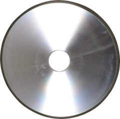 Made in USA - 7" Diam x 1-1/4" Hole x 3/8" Thick, N Hardness, 150 Grit Surface Grinding Wheel - Diamond, Type 1A1, Very Fine Grade - All Tool & Supply