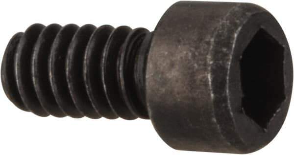 Value Collection - #2-56 UNC Hex Socket Drive, Socket Cap Screw - Alloy Steel, Black Oxide Finish, Fully Threaded, 5/32" Length Under Head - All Tool & Supply