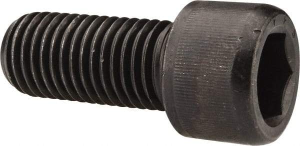 Value Collection - 7/8-9 UNC Hex Socket Drive, Socket Cap Screw - Alloy Steel, Black Oxide Finish, Fully Threaded, 2" Length Under Head - All Tool & Supply