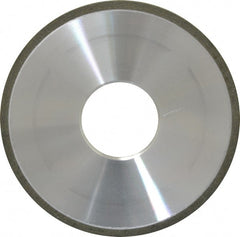 Made in USA - 4" Diam x 1-1/4" Hole x 1/8" Thick, 120 Grit Surface Grinding Wheel - All Tool & Supply