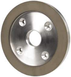 Made in USA - 6" Diam, 1-1/4" Hole Size, 3/4" Overall Thickness, 150 Grit, Type 6 Tool & Cutter Grinding Wheel - Very Fine Grade, Diamond - All Tool & Supply