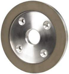 Made in USA - 6" Diam, 1-1/4" Hole Size, 3/4" Overall Thickness, 150 Grit, Type 6 Tool & Cutter Grinding Wheel - Very Fine Grade, Diamond - All Tool & Supply