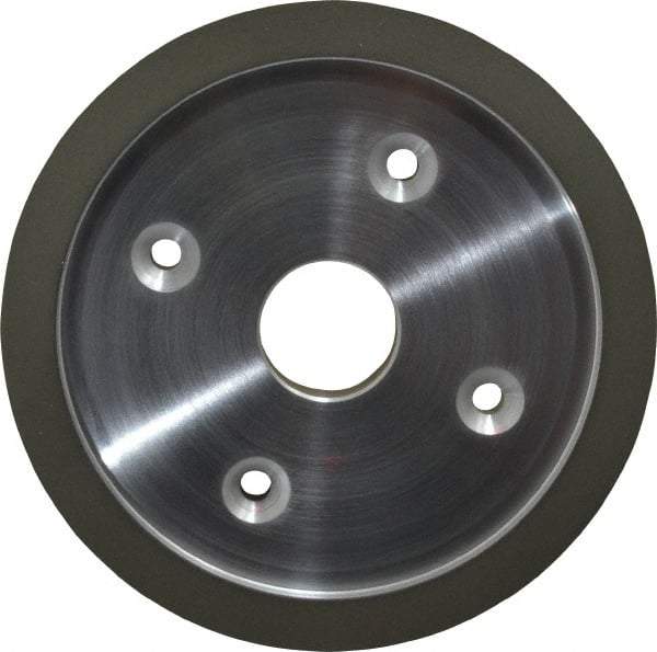 Made in USA - 6" Diam, 1-1/4" Hole Size, 3/4" Overall Thickness, 150 Grit, Type 6 Tool & Cutter Grinding Wheel - Very Fine Grade, Diamond - All Tool & Supply