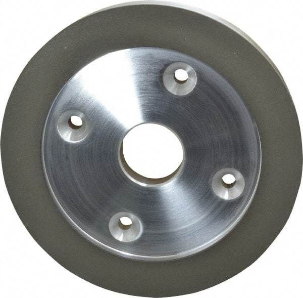 Made in USA - 6" Diam, 1-1/4" Hole Size, 3/4" Overall Thickness, 100 Grit, Type 6 Tool & Cutter Grinding Wheel - Fine Grade, Diamond - All Tool & Supply