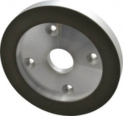 Made in USA - 6" Diam, 1-1/4" Hole Size, 3/4" Overall Thickness, 150 Grit, Type 6 Tool & Cutter Grinding Wheel - Very Fine Grade, Diamond - All Tool & Supply