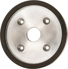 Made in USA - 6" Diam, 1-1/4" Hole Size, 3/4" Overall Thickness, 150 Grit, Type 6 Tool & Cutter Grinding Wheel - Very Fine Grade, Diamond - All Tool & Supply