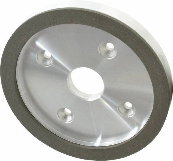 Made in USA - 6" Diam, 1-1/4" Hole Size, 3/4" Overall Thickness, 100 Grit, Type 6 Tool & Cutter Grinding Wheel - Fine Grade, Diamond - All Tool & Supply