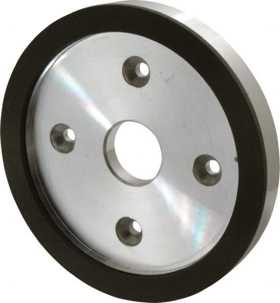 Made in USA - 6" Diam, 1-1/4" Hole Size, 3/4" Overall Thickness, 150 Grit, Type 6 Tool & Cutter Grinding Wheel - Very Fine Grade, Diamond - All Tool & Supply