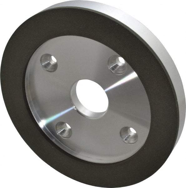 Made in USA - 6" Diam, 1-1/4" Hole Size, 3/4" Overall Thickness, 150 Grit, Type 6 Tool & Cutter Grinding Wheel - Very Fine Grade, Diamond - All Tool & Supply