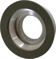 Made in USA - 3" Diam, 1-1/4" Hole Size, 7/8" Overall Thickness, 150 Grit, Type 11 Tool & Cutter Grinding Wheel - Very Fine Grade, Diamond - All Tool & Supply