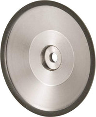 Made in USA - 6" Diam, 1-1/4" Hole Size, 1" Overall Thickness, 150 Grit, Type 12 Tool & Cutter Grinding Wheel - Very Fine Grade, Diamond - All Tool & Supply