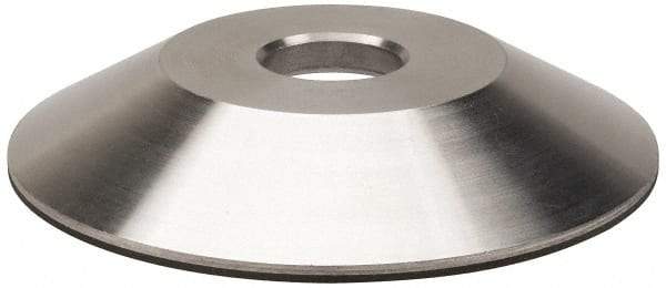 Made in USA - 6" Diam, 1-1/4" Hole Size, 1" Overall Thickness, 150 Grit, Type 12 Tool & Cutter Grinding Wheel - Very Fine Grade, Diamond - All Tool & Supply