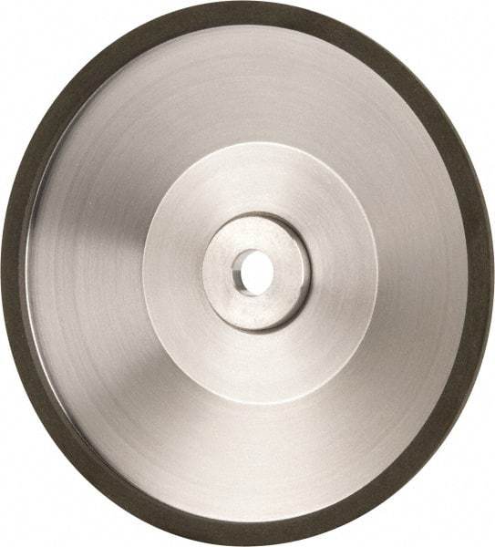 Made in USA - 6" Diam, 1-1/4" Hole Size, 1" Overall Thickness, 150 Grit, Type 12 Tool & Cutter Grinding Wheel - Very Fine Grade, Diamond - All Tool & Supply