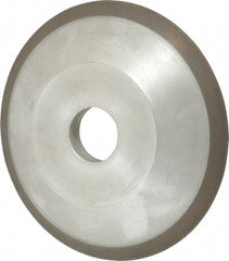 Made in USA - 6" Diam, 1-1/4" Hole Size, 3/4" Overall Thickness, 150 Grit, Type 12 Tool & Cutter Grinding Wheel - Very Fine Grade, Diamond - All Tool & Supply