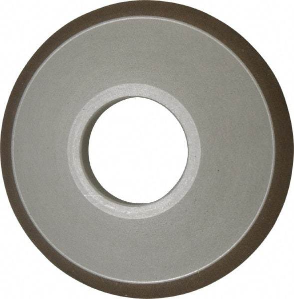 Made in USA - 3-1/2" Diam, 1-1/4" Hole Size, 3/4" Overall Thickness, 150 Grit, Type 15 Tool & Cutter Grinding Wheel - Very Fine Grade, Diamond - All Tool & Supply