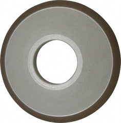 Made in USA - 3-1/2" Diam, 1-1/4" Hole Size, 3/4" Overall Thickness, 150 Grit, Type 15 Tool & Cutter Grinding Wheel - Very Fine Grade, Diamond - All Tool & Supply