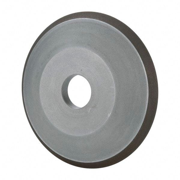 Made in USA - 6" Diam, 1-1/4" Hole Size, 3/4" Overall Thickness, 150 Grit, Type 15 Tool & Cutter Grinding Wheel - Very Fine Grade, Diamond - All Tool & Supply