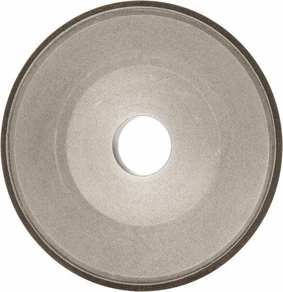 Made in USA - 6" Diam, 1-1/4" Hole Size, 3/4" Overall Thickness, 150 Grit, Type 15 Tool & Cutter Grinding Wheel - Very Fine Grade, Diamond - All Tool & Supply