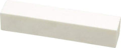 Grier Abrasives - 220 Grit Aluminum Oxide Rectangular Dressing Stick - 4 x 3/4 x 3/4, Fine Grade, Vitrified Bond - All Tool & Supply