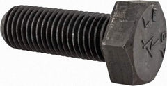 Made in USA - 7/8-9 Thread, 2-1/2" Length Under Head, Alloy Steel Hex Head Bolt - Uncoated, UNC Thread, ASTM A193, Grade B7 - All Tool & Supply