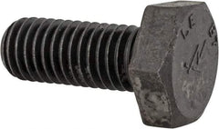 Made in USA - 1/2-13 Thread, 1-1/4" Length Under Head, Alloy Steel Hex Head Bolt - Uncoated, UNC Thread, ASTM A193, Grade B7 - All Tool & Supply