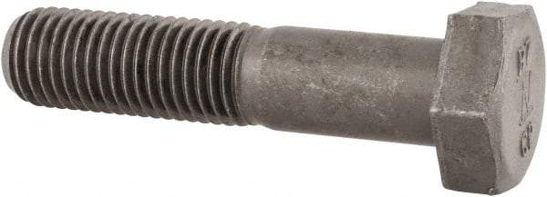 Made in USA - 7/8-9 Thread, 4" Length Under Head, Alloy Steel Hex Head Bolt - Uncoated, UNC Thread, ASTM A193, Grade B7 - All Tool & Supply