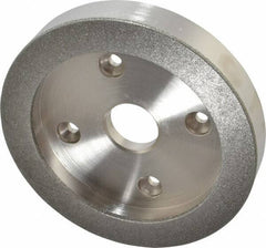 Made in USA - 6" Diam, 1-1/4" Hole Size, 1" Overall Thickness, 150 Grit, Tool & Cutter Grinding Wheel - Medium Grade, Diamond - All Tool & Supply