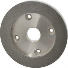 Made in USA - 6" Diam, 1-1/4" Hole Size, 3/4" Overall Thickness, 220 Grit, Tool & Cutter Grinding Wheel - Fine Grade, Diamond - All Tool & Supply