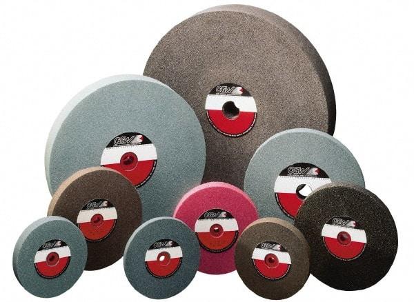 Camel Grinding Wheels - 46/54 Grit Aluminum Oxide Bench & Pedestal Grinding Wheel - 14" Diam x 1-1/2" Hole x 3" Thick, 1773 Max RPM, M Hardness, Coarse Grade , Vitrified Bond - All Tool & Supply