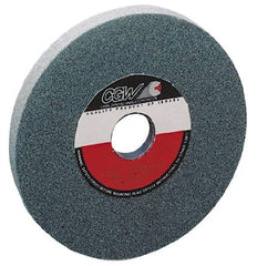 Camel Grinding Wheels - 100 Grit Silicon Carbide Bench & Pedestal Grinding Wheel - 10" Diam x 1-1/4" Hole x 1-1/2" Thick, 2483 Max RPM, I Hardness, Fine Grade , Vitrified Bond - All Tool & Supply