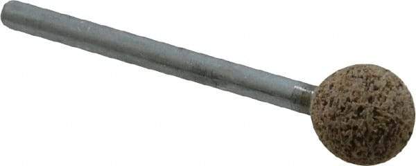 Cratex - 3/8" Max Diam, Shape Code B122, Rubberized Point - Very Coarse Grade, Aluminum Oxide - All Tool & Supply