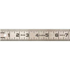 Lufkin - Steel Rules Length (Inch): 72 Graduation Style: Inch - All Tool & Supply