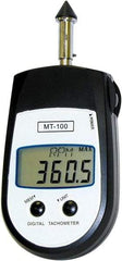 SHIMPO - Tachometers Type: Contact Minimum Measurement (RPM): 1.00 - All Tool & Supply