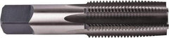 Union Butterfield - 2-8 UNC/UNS 2B 6 Flute Bright Finish High Speed Steel Straight Flute Standard Hand Tap - Taper, Right Hand Thread, 7-5/8" OAL, 3-9/16" Thread Length, H6 Limit, Oversize - All Tool & Supply