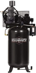 Campbell Hausfeld - 7.5 hp, 80 Gal Stationary Electric Vertical Air Compressor - Single Phase, 175 Max psi, 24.3 CFM, 230 Volt - All Tool & Supply