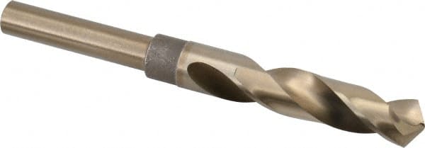 Chicago-Latrobe - 43/64" Drill, 118° Point, Cobalt Silver Deming & Reduced Shank Drill Bit - All Tool & Supply