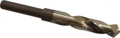 Chicago-Latrobe - 45/64" Drill, 118° Point, Cobalt Silver Deming & Reduced Shank Drill Bit - All Tool & Supply