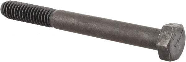 Made in USA - 5/16-18 Thread, 3" Length Under Head, Alloy Steel Hex Head Bolt - Uncoated, UNC Thread, ASTM A193, Grade B7 - All Tool & Supply