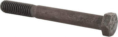 Made in USA - 3/8-16 Thread, 3-1/4" Length Under Head, Alloy Steel Hex Head Bolt - Uncoated, UNC Thread, ASTM A193, Grade B7 - All Tool & Supply