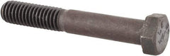 Made in USA - 3/8-16 Thread, 2-1/2" Length Under Head, Alloy Steel Hex Head Bolt - Uncoated, UNC Thread, ASTM A193, Grade B7 - All Tool & Supply