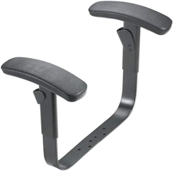 Hon - Black Adjustable Arms - For HON ComforTask Series Swivel Task Chairs - All Tool & Supply